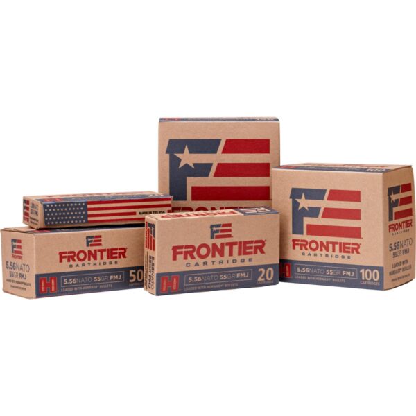 Hornady Frontier XM193 Oriented Rifle Ammunition 5.56mm 55gr FMJ 3240 fps 150/ct - Precision Shot Firearms