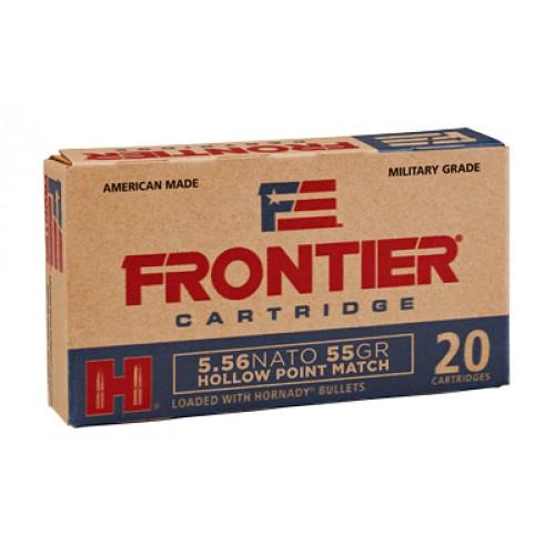 Hornady Frontier NATO Rifle Ammunition 5.56mm 55 gr HP-MATCH 20/ct - Precision Shot Firearms