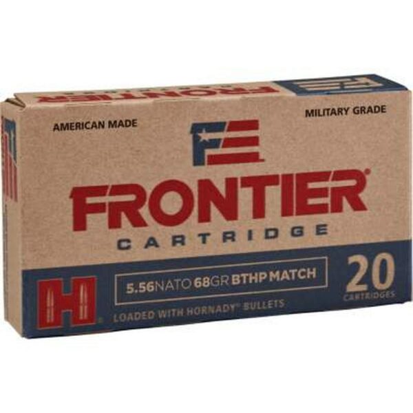 Hornady Frontier NATO Rifle Ammunition 5.56mm 68 gr BTHP-MATCH 20/ct - Precision Shot Firearms