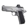 Ed Brown FX2 Compact Stainless Bobtail Handgun .45 Auto 7rd Magazine 4.25" Barrel American Flag Serrations w/Trij RMRcc - Precision Shot Firearms