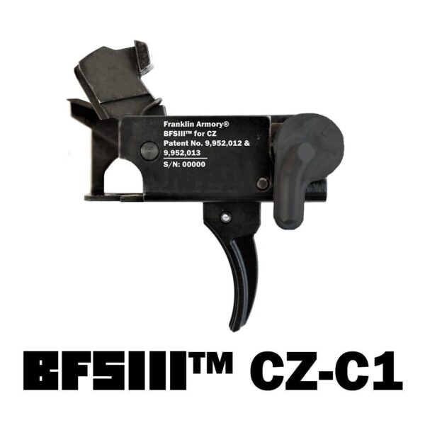 Franklin Armory BFSIII CZ-C1 Binary Firing System for CZ Scorpion - Curved Trigger - Precision Shot Firearms