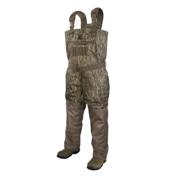 Gator Waders Shield Insulated Waders Mens Mossy Oak Bottomland Regular 8 - Precision Shot Firearms