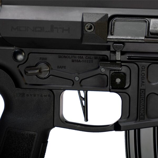 Global Ordnance Monolith Rifle 5.56mm 30rd Magazine 16" Barrel Folding Stock Black - Precision Shot Firearms