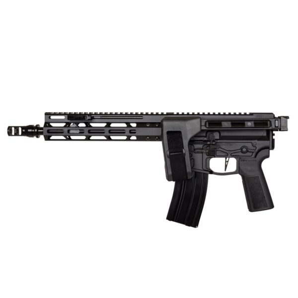 Global Ordnance Monolith Pistol 5.56mm 30rd Magazine 12.5" Barrel SBT Brace Black - Precision Shot Firearms