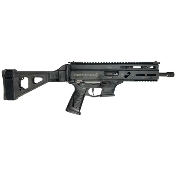 Grand Power Stribog SP9G3 Handgun 9mm Luger 30rd Magazines(3) 8" Barrel SBT Brace-Uses Glock Style Magazines - Precision Shot Firearms