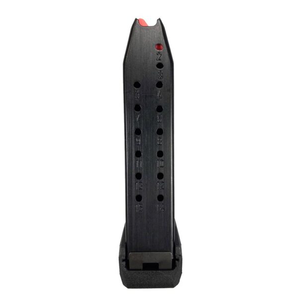 Global Ordnance Handgun Magazine for Arex Delta M 9mm Luger 15/rd with +2 Ext - Precision Shot Firearms