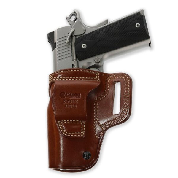 Galco Avenger Belt Holster for Kimber 1911 with 4" Barrel Tan RH - Precision Shot Firearms
