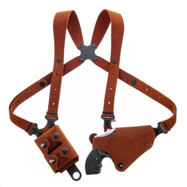 Galco Classic Lite 2.0 Shoulder System Holster for Kimber 1911 with 5" Barrel Natural RH - Precision Shot Firearms