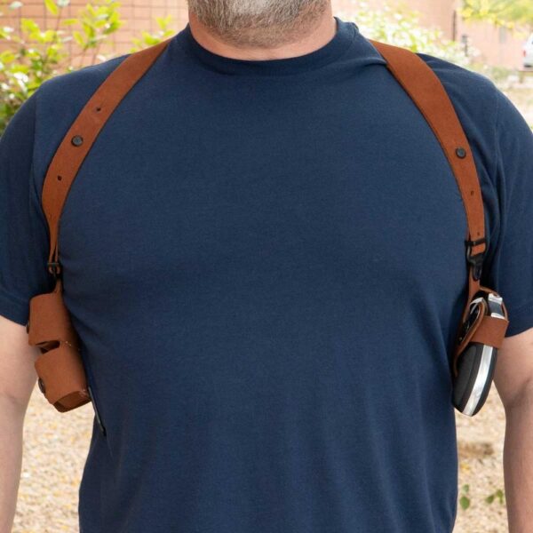 Galco Classic Lite 2.0 Shoulder System Holster for S&W J Frame Natural RH - Precision Shot Firearms