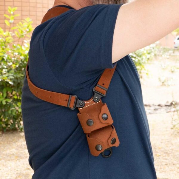 Galco Classic Lite 2.0 Shoulder System Holster for S&W J Frame Natural RH - Precision Shot Firearms