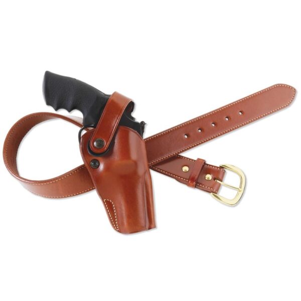 Galco DAO Strongside/Crossdraw Belt Holster for Taurus Judge with 3" Barrel and 2.5" Cylinder Tan RH - Precision Shot Firearms