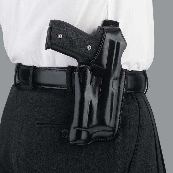 Galco Halo Belt Holster for Sig Sauer P229 w/Rail Right Hand Black - Precision Shot Firearms