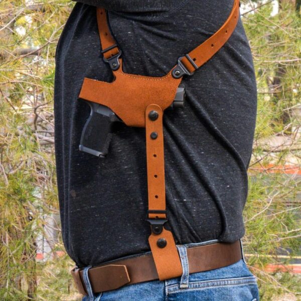 Galco Classic Lite Holster Tie-Down Set Natural Ambi - Precision Shot Firearms