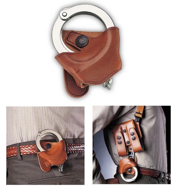 Galco SC7 Cuff Case for System or Belt Left Hand Tan - Precision Shot Firearms