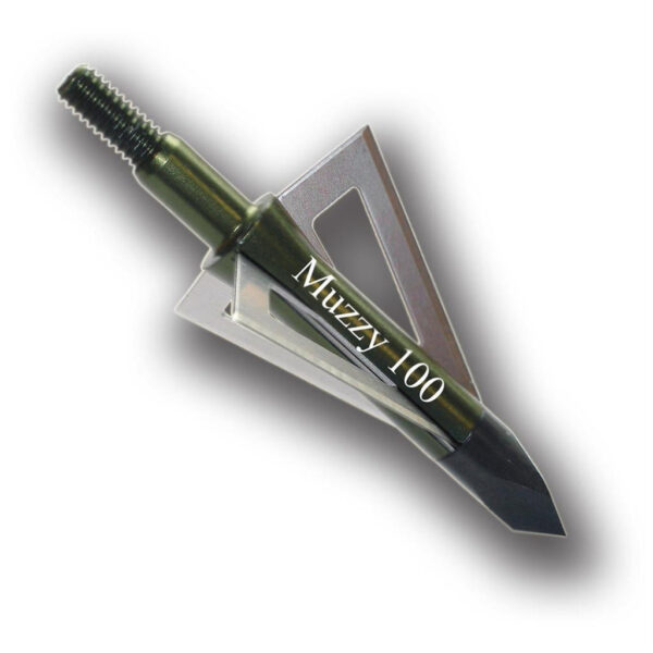 Muzzy 3-Blade Standard Broadhead 100gr 6/pk - Precision Shot Firearms