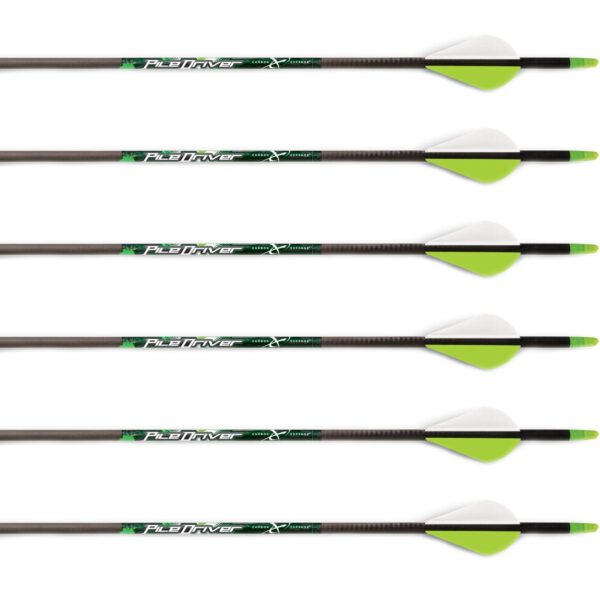 Carbon Express PileDriver Crossbolts 20" - 6pk - Precision Shot Firearms