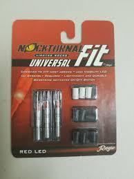 Nockturnal Universal Lighted Nocks Size Red - Precision Shot Firearms