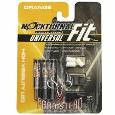 Nockturnal Universal Lighted Nocks Size Orange - Precision Shot Firearms