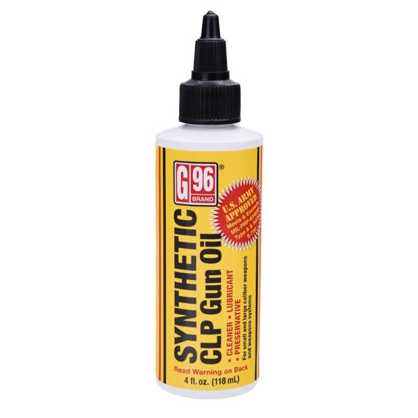 G96 Synthetic CLP Gun Oil 4 oz Bottle - Precision Shot Firearms
