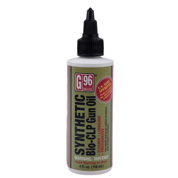 G96 Synthetic Bio-CLP Gun Oil 4 oz. Bottle - Precision Shot Firearms