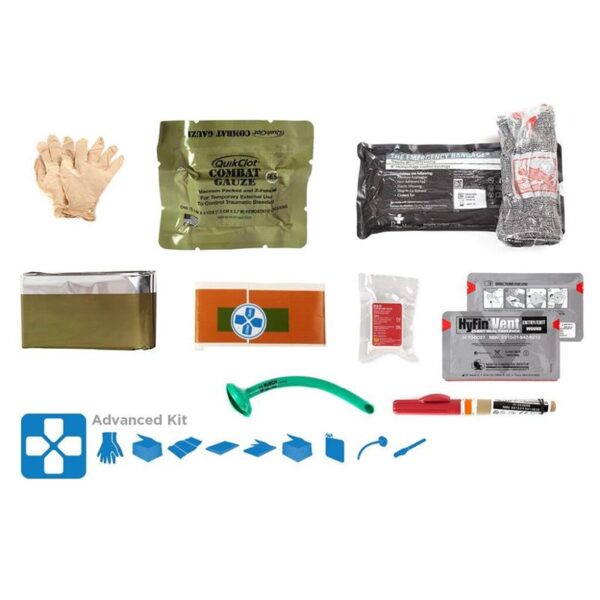 Blue Force Gear Trauma Kit NOW! Small Advanced Supplies Coyote Brown - Precision Shot Firearms
