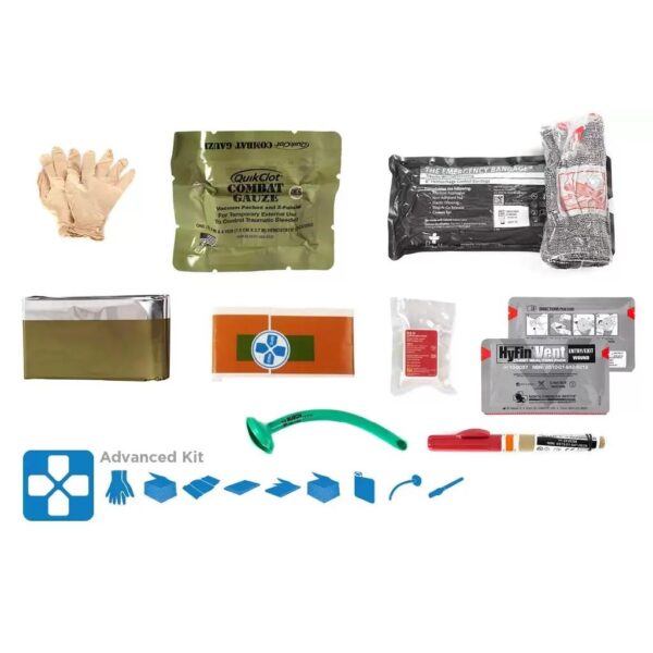 Blue Force Gear Trauma Kit NOW! Small Advanced Supplies Wolf Grey - Precision Shot Firearms