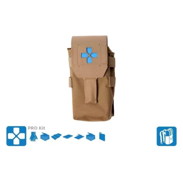 Blue Force Gear Trauma Kit NOW! Small PRO Supplies Coyote Brown - Precision Shot Firearms