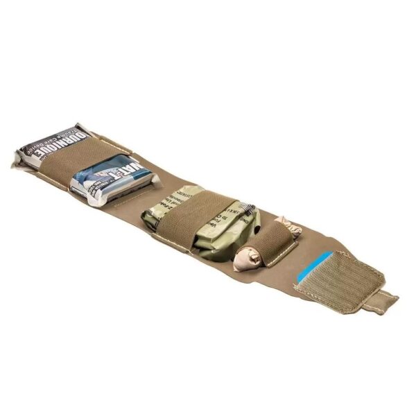 Blue Force Gear Nano Trauma Kit NOW! Advanced Supplies Coyote Brown - Precision Shot Firearms