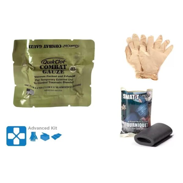 Blue Force Gear Nano Trauma Kit NOW! Advanced Supplies Ranger Green - Precision Shot Firearms