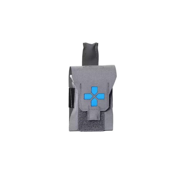 Blue Force Gear Nano Trauma Kit NOW! Advanced Supplies Wolf Gray - Precision Shot Firearms