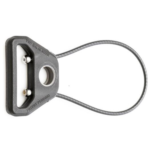 Blue Force Gear Molded Universal Wire Loop Sling Attachment Push Button 2.75" Black - Precision Shot Firearms