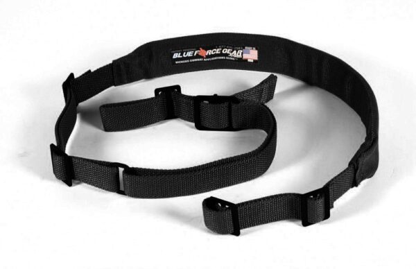 Blue Force Gear Vickers Padded 2-Point Sling with Acetal Hardware Black - Precision Shot Firearms