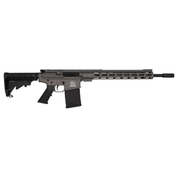 GLFA AR-15 Rifle .308 Win 10rd Magazine 18" Stainless Barrel 15" MLOK Rail Tungsten/Nitride Finish - Precision Shot Firearms