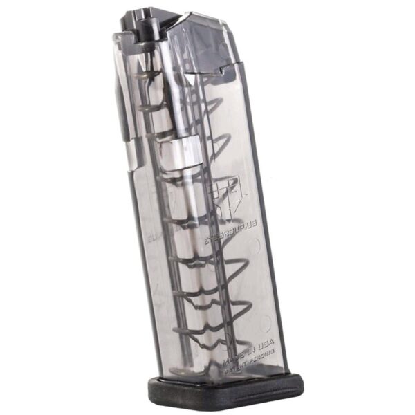 Elite Tactical Systems Smoke Series Glock Handgun Magazine for Glock 19/19X/26 9mm Luger 10/rd - Precision Shot Firearms