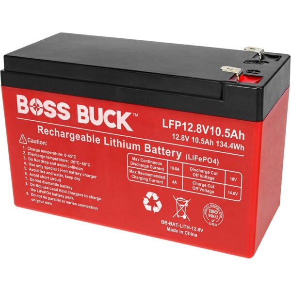 Boss Buck 12V 10.5MAH Lithium Feeder Battery - Precision Shot Firearms