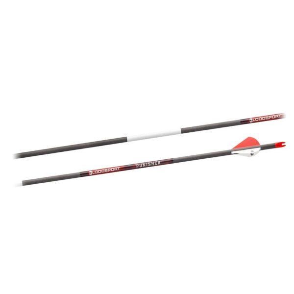 Bloodsport Punisher Arrow 350 Spine 6/pk - Precision Shot Firearms