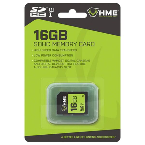 HME 16GB SDHC Memory Card 1/ct - Precision Shot Firearms