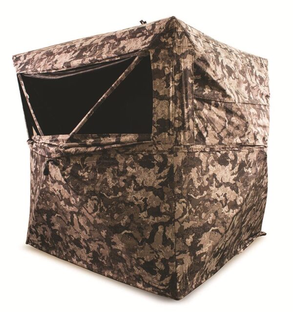 HME 3-Person Pop-Up Ground Blind 75x75x67" Cervidae Camo - Precision Shot Firearms