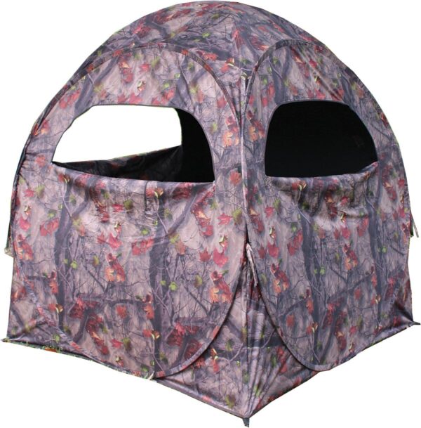 HME 2-Person Spring Steel 75 Pop-Up Ground Blind 58x58x57" - JM Camo - Precision Shot Firearms