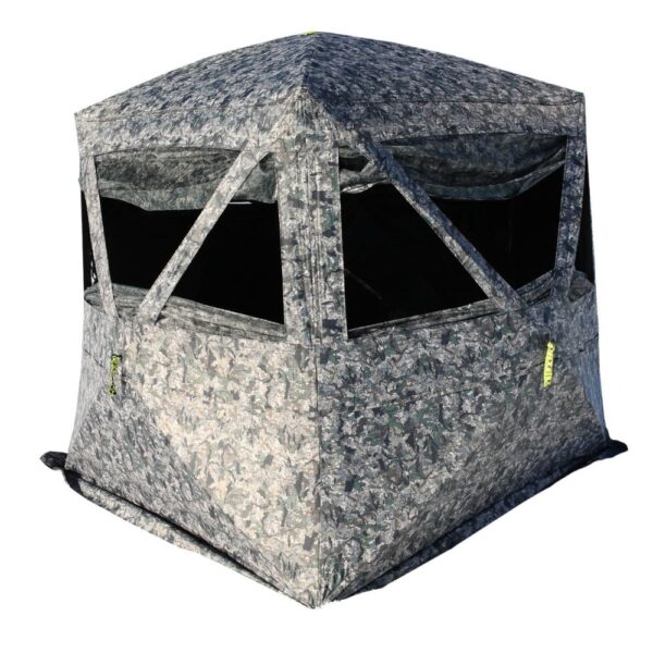 Hawk Mancave Ground Blind Grey - Precision Shot Firearms