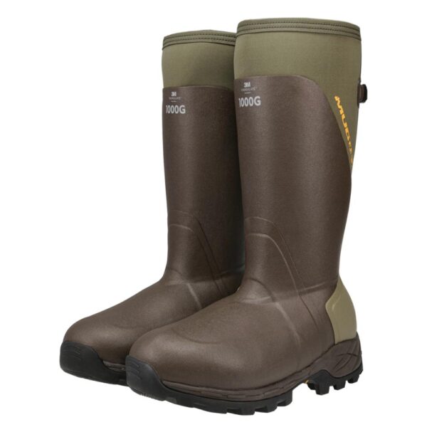 Muddy DV8 17" Insulated Boots 1000G Clay Size 11D - Precision Shot Firearms