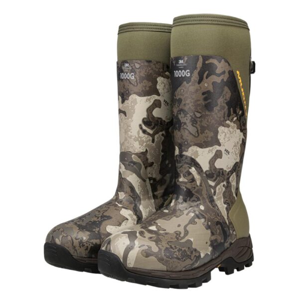 Muddy DV8 17" Insulated Boots 1000G Veil Canyon Grey Size 12D - Precision Shot Firearms