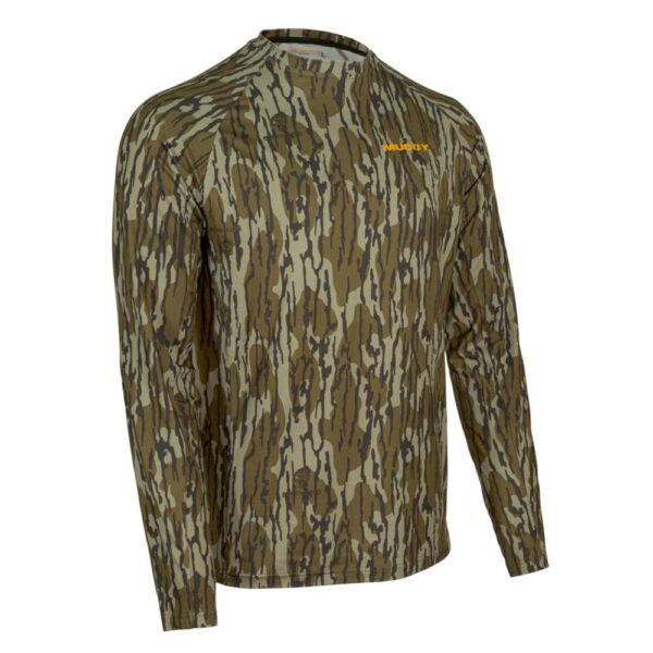 Muddy Base Layer Crew Long Sleeve Shirt Mossy Oak Bottomland 3XL - Precision Shot Firearms