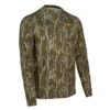 Muddy Base Layer Crew Long Sleeve Shirt Mossy Oak Bottomland S - Precision Shot Firearms