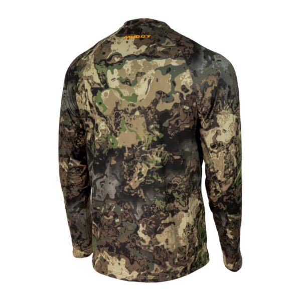 Muddy Base Layer Crew Long Sleeve Shirt Veil Canyon Hybrid L - Precision Shot Firearms