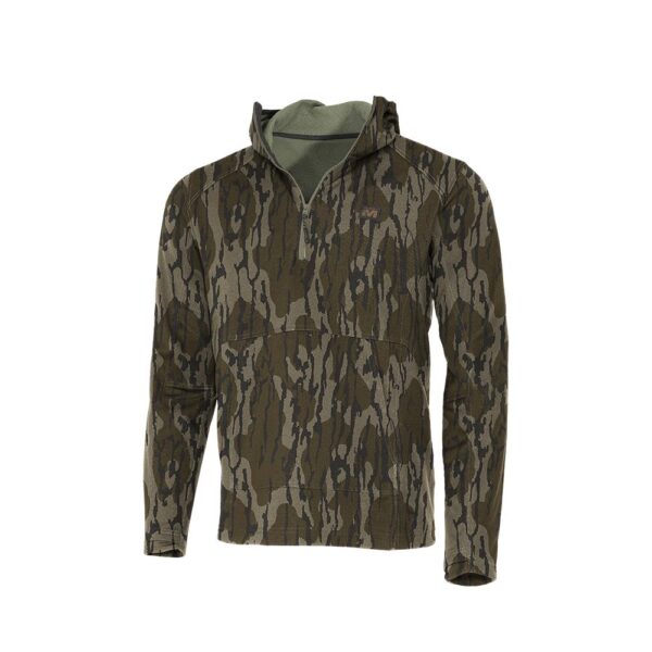 Muddy DV8 Quest Midweight Quarter Zip Hoodie Mossy Oak Bottomland L - Precision Shot Firearms