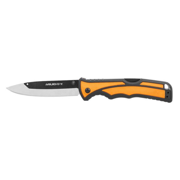 Muddy Swap Folding Knife 3-1/2" Drop Point Blade Orange with 5 Blades and Pouch - Precision Shot Firearms