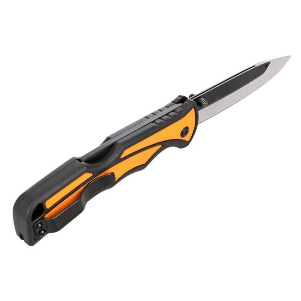 Muddy Swap Folding Knife 3-1/2" Drop Point Blade Orange with 5 Blades and Pouch - Precision Shot Firearms