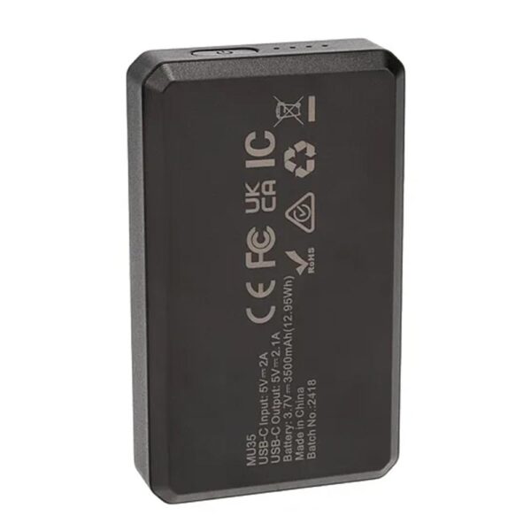 Muddy Heated Extra Battery Power Bank for Nucleus Heated Apparel 3.7V 3500mAh 2/ct - Precision Shot Firearms