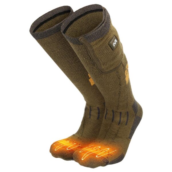 Muddy Nucleus Heated Socks Brown Clay M/L - Precision Shot Firearms